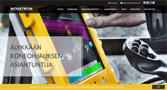 Desktop Screenshot of novatron.fi