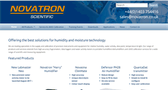 Desktop Screenshot of novatron.co.uk